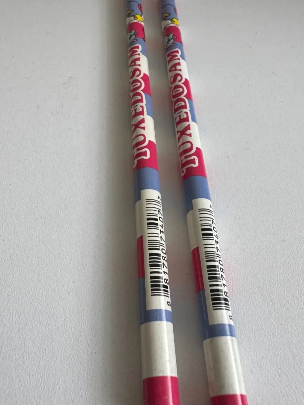 Sanrio Tuxedosam HB #2 Pencil Set of 2 Vintage 2012 Made in Taiwan Kawaii